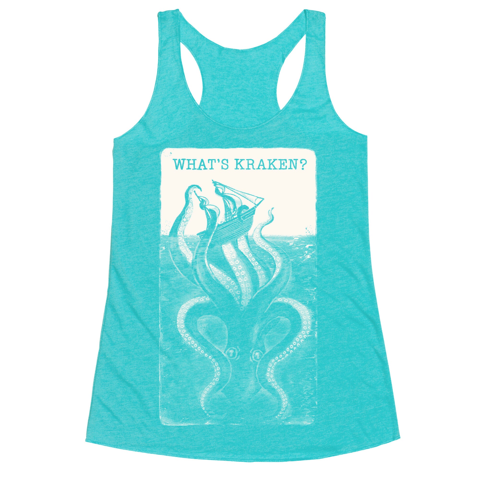What's Kraken? Racerback Tank